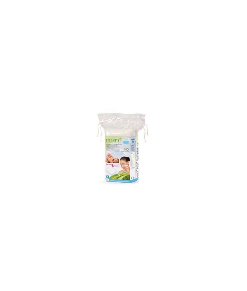 N.CUADRADOS DE ALGODON ECOLOGICO 60 UNIDADES MASMI

DESCRIPCIÓN DEL PRODUCTO
Para la mamá y el bebé  Para el Bebé: limpian 