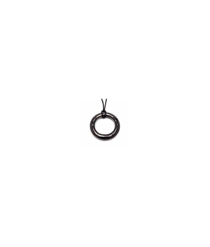 KU.COLGANTE SHUNGITA CIRCULO