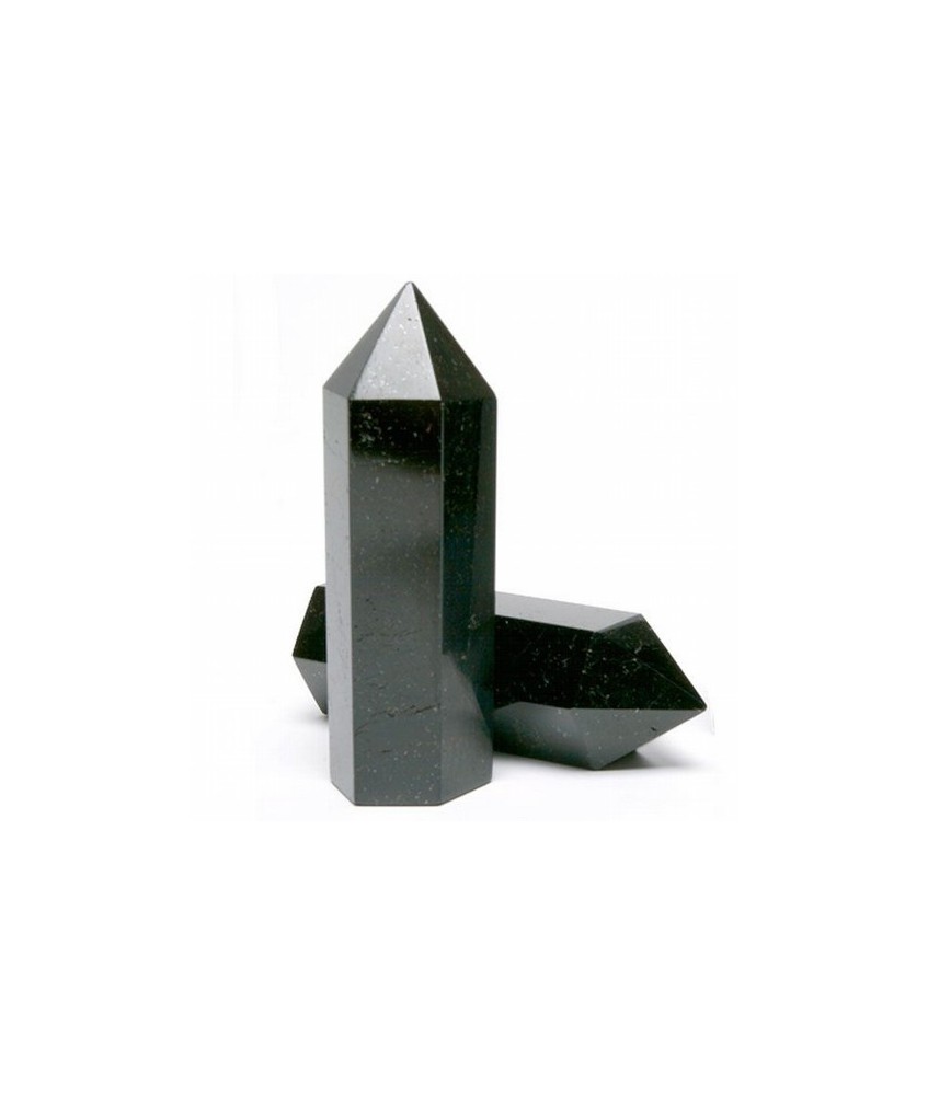Punta pulida de turmalina negra de buena calidad procedente de Brasil.
Medida: de 35 a 50mm
Precio por unidad.