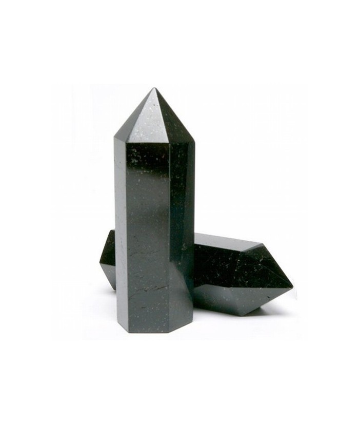 Punta pulida de turmalina negra de buena calidad procedente de Brasil.
Medida: de 35 a 50mm
Precio por unidad.