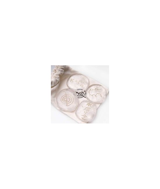 KU.CHAKRA REIKI CRISTAL ROCA SET 4 unds.