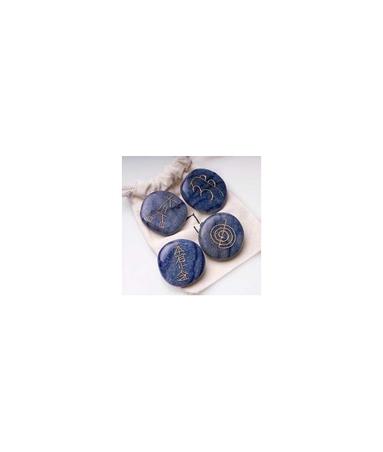 KU.CHAKRA REIKI SODALITA SET 4 unds.