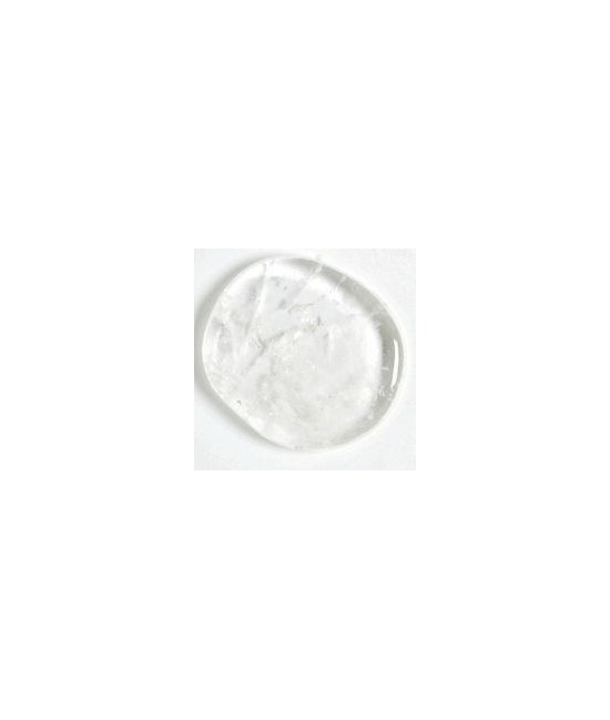 Rodado plano para Chakra de Cuarzo.

Chakra significa "rueda" en Sánscrito. Este término se utiliza para denominar los centro