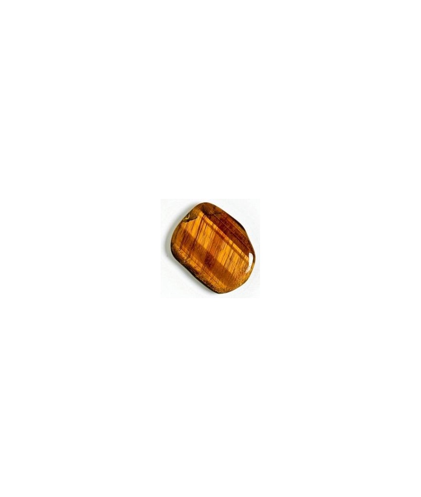 2.00 
Rodado plano para Chakra de Ojo de Tigre.

Chakra significa "rueda" en Sánscrito. Este término se utiliza para denomi