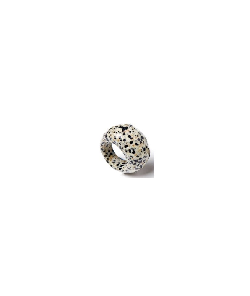 KU.ANILLO HUMP JASPE DALMATA