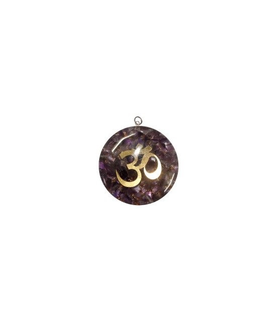 
Colgante de Orgonita Om. Montado en Amatista.
Artículo procedente de India.
ENGARCE PLATA