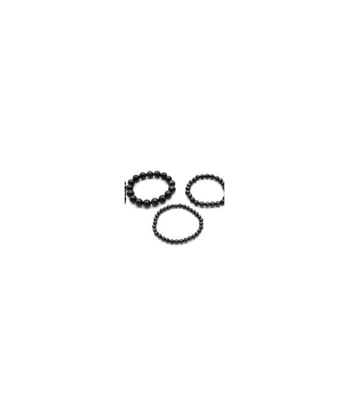 Pulsera de bola de 8mm de Shungita