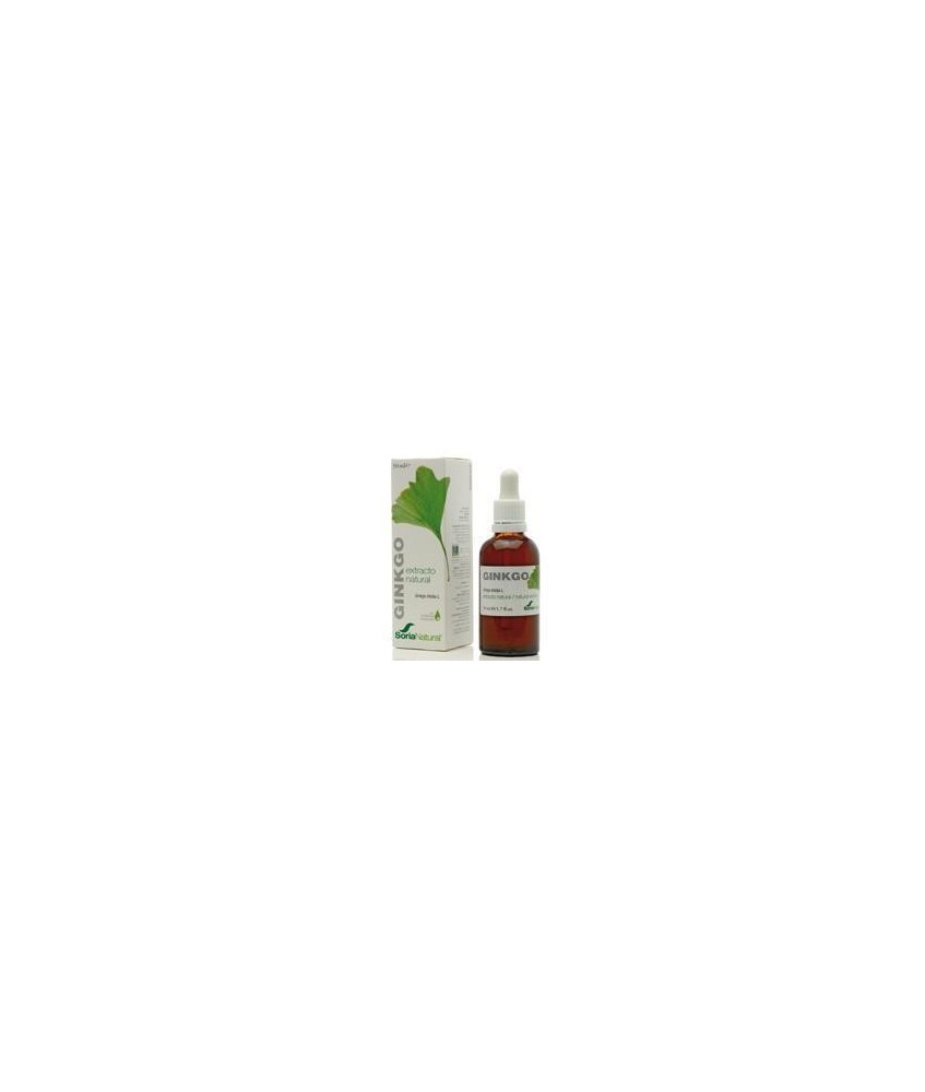 Extracto natural de hojas de Ginkgo biloba L. en glicerina vegetal.