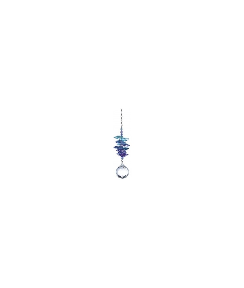 CÓDIGO: CR03
Cristal austriaco, altura de los cristales 7,5cm, Ø de la bola 2cm, cadena de metal
Medidas : 12 cm
Esta cascad