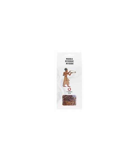 Bolsa de 30 g y un carbón
Resina de un árbol que crece en el sur de Arabia y el este de África. Se usa para purificar y limpia