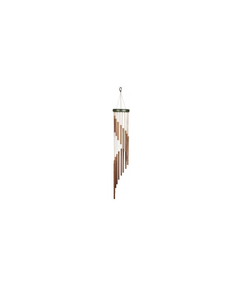 La forma en espiral de este carillón lo convierte en un regalo muy original. Crea con el viento una bonita cascada de sonidos q