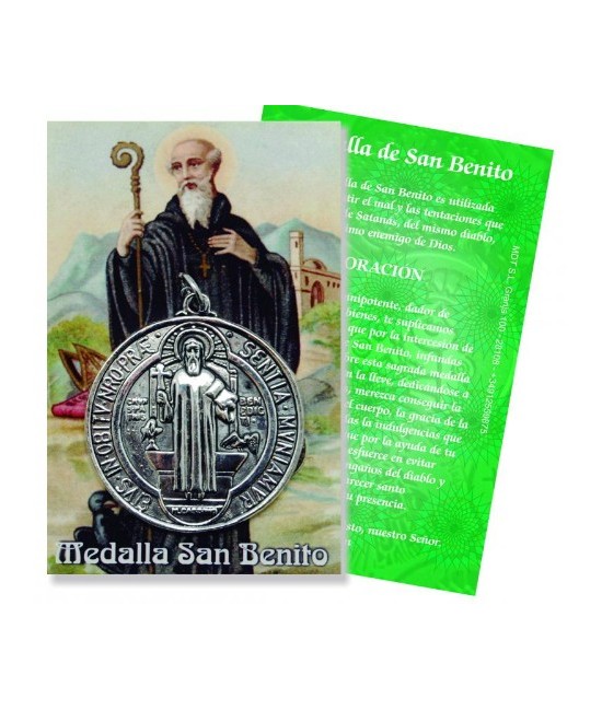 Medalla de San Benito

La medalla de San Benito es utilizada para combatir el mal y

las tentaciones que provienen de Satan