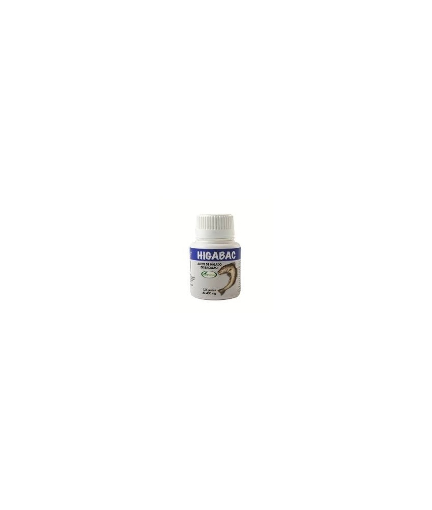 SR.HIGADO BACALAO HIGABAC 125 PERLAS 400 Mg.