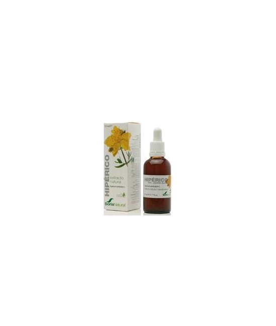 Extracto natural de hojas de *Hypericum perforatum L. en glicerina vegetal.