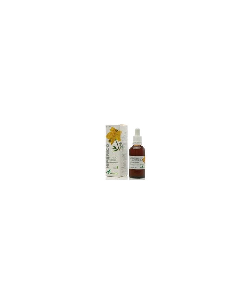 Extracto natural de hojas de *Hypericum perforatum L. en glicerina vegetal.