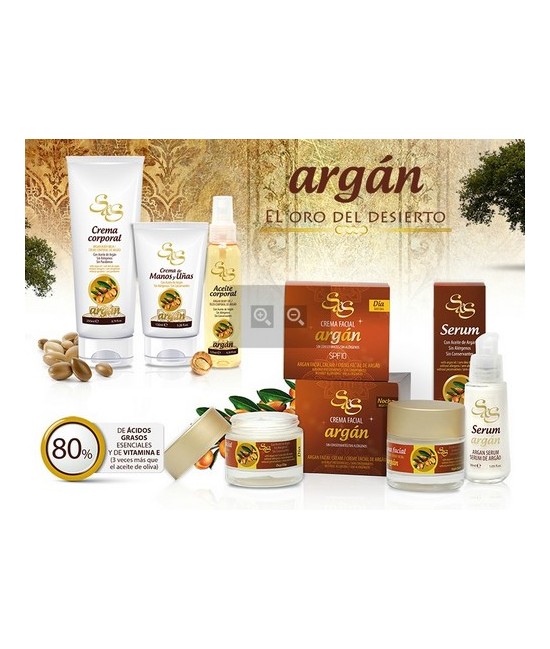 SS.CREMA FACIAL ARGAN SPF10 50 Ml.