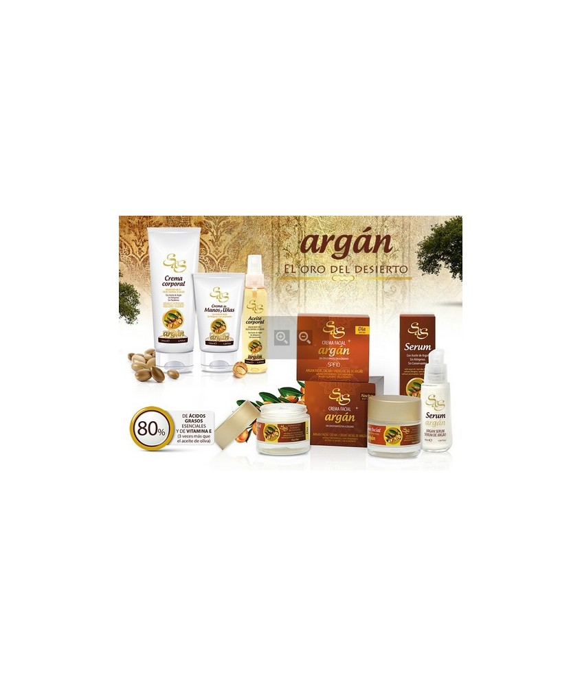 SS.CREMA FACIAL ARGAN SPF10 50 Ml.