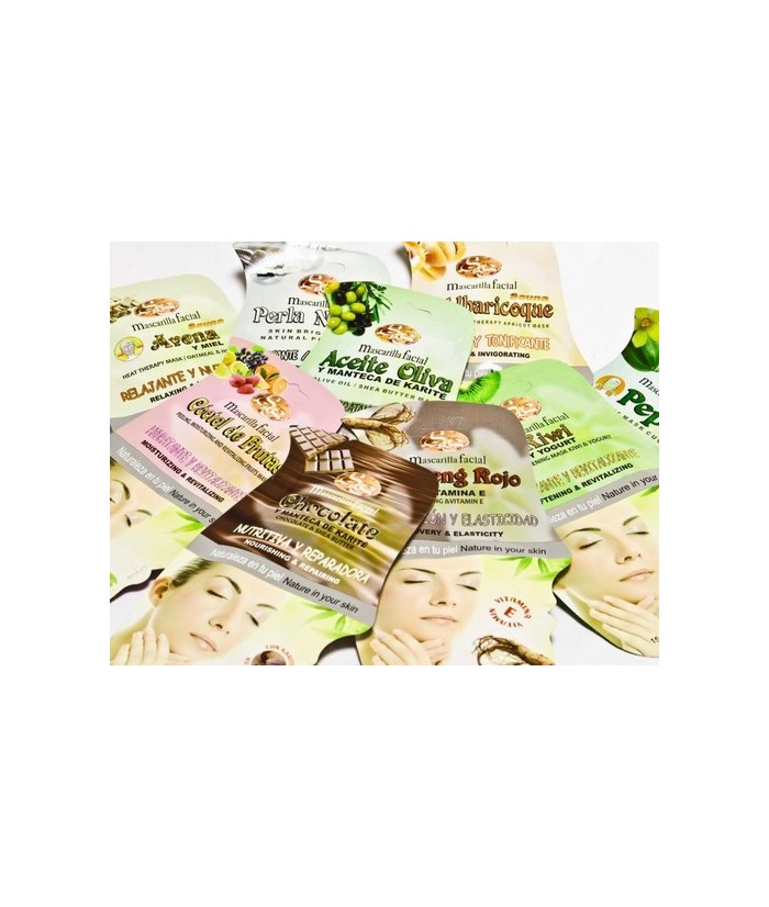 SS.MASCARILLA FACIAL SAUNA AVENA  MIEL 15 ML