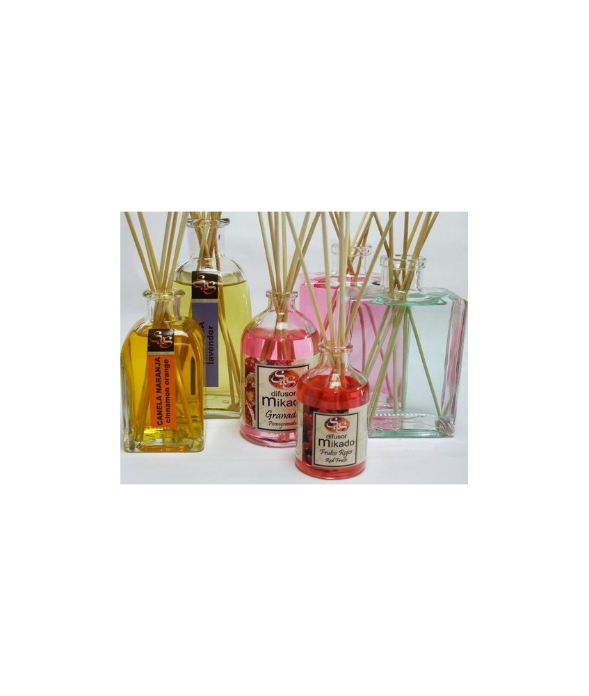SS.RECAMBIO MIKADO 200 ML+PALOS FRUTOS ROJOS