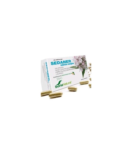 Valeriana (Valeriana officinalis L), raíz.......... 100 mg

Pasiflora (Passiflora incarnata L), parte aérea... 100 mg

Espi